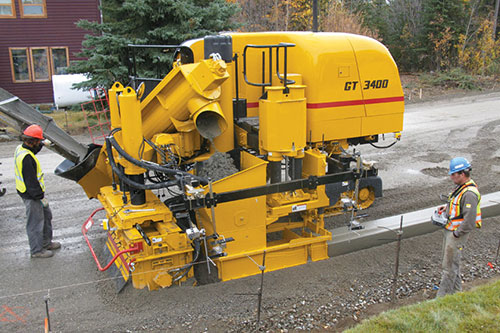 GT-3400 slipform paver