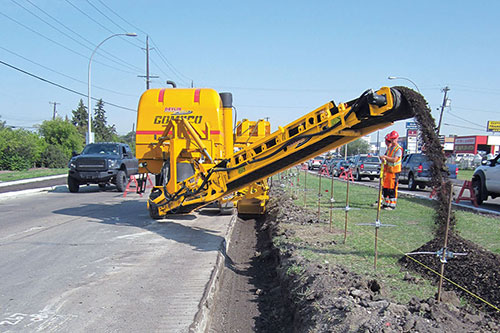 GT-3400 sidewalk trimmer attachment for narrower widths