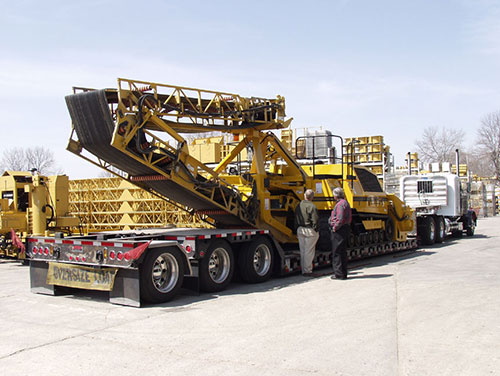 RTP-500 Rubber-Tracked Placer