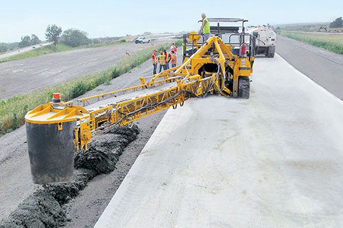 RTP-500 Rubber-Tracked Placer