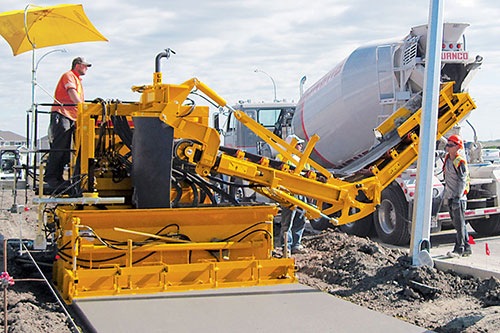 GT-3200 sidewalk paver